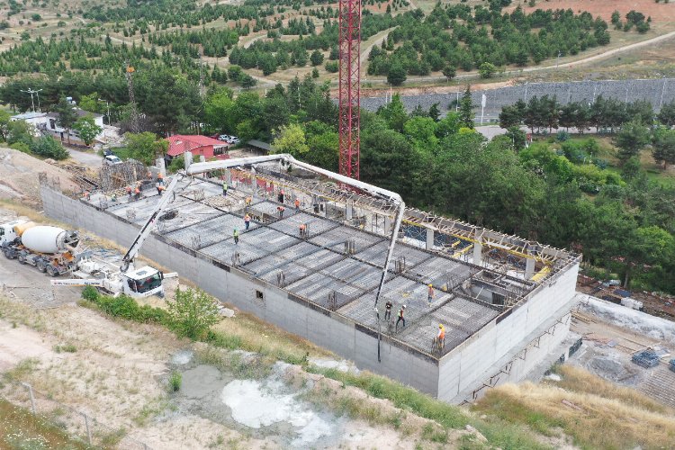 Malatya Polis Evi'nde çalışmalar sürüyor