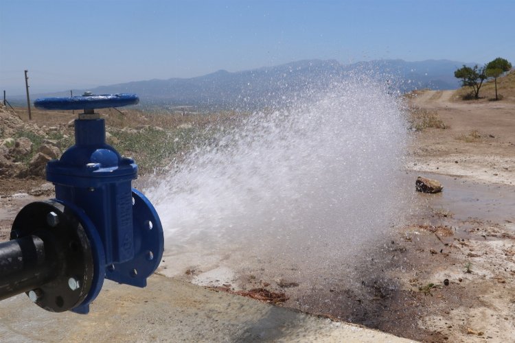 Manisa Alaşehir'de 7 litre verimli yeni sondaj