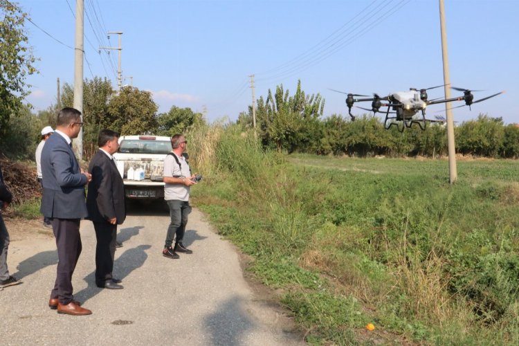 Manisa'da haşere ile mücadelede teknolojik hamle