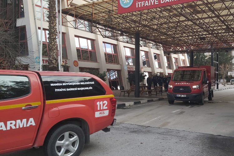 Manisa İtfaiyesi Antalya için yola çıktı