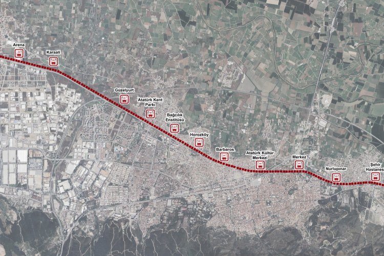 Manisa'ya raylı sistem geliyor