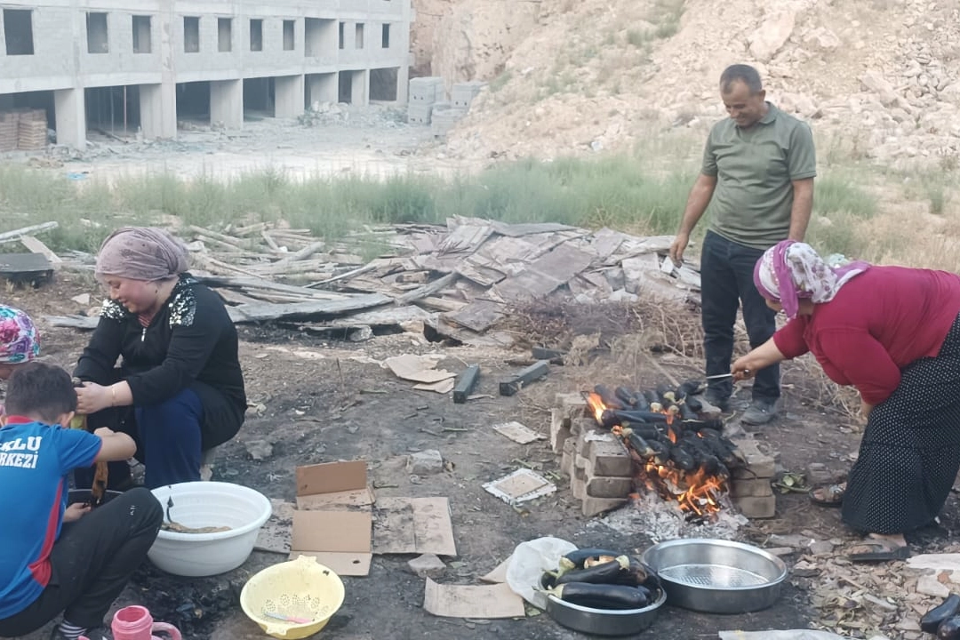 Mardin'de ‘babaganuç’ mesaisi başladı