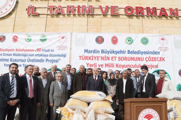 Mardin'de üreticilere yem dopingi