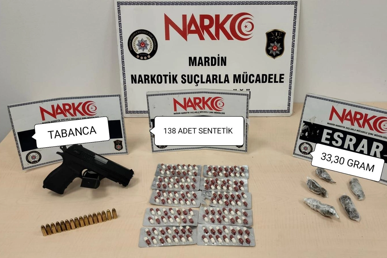 Mardin'de zehir tacirlerine yönelik operasyon: 6 şahıs yakalandı