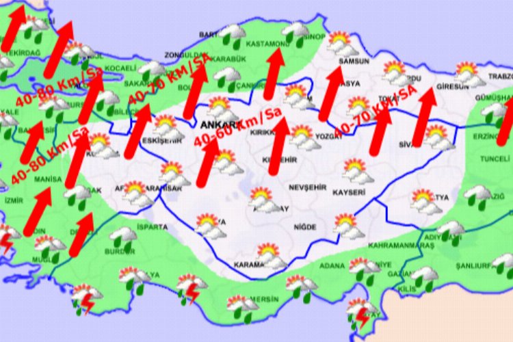 Meteoroloji'den sel uyarısı! Türkiye'de bugün hava nasıl olacak?