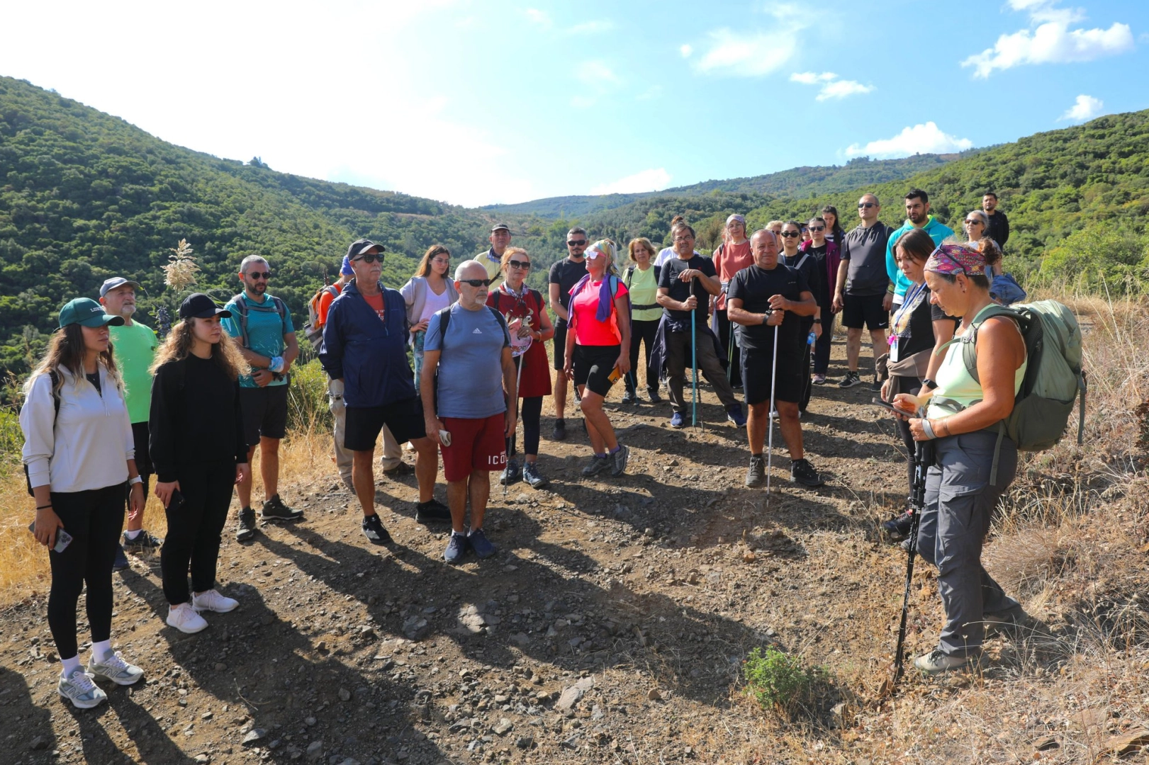 Mudanya'da 'Rota Myrleia'da zor parkur