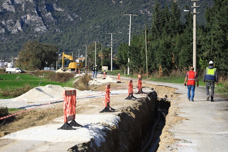 Muğla Büyükşehir'den altyapı atılımı