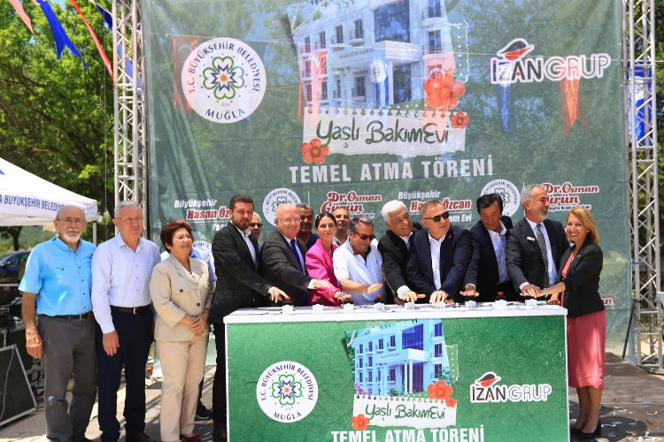 Muğla'ya 'Yaşlı Bakım Evi' temeli atıldı