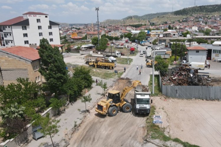 Nevşehir'de altyapı çalışması