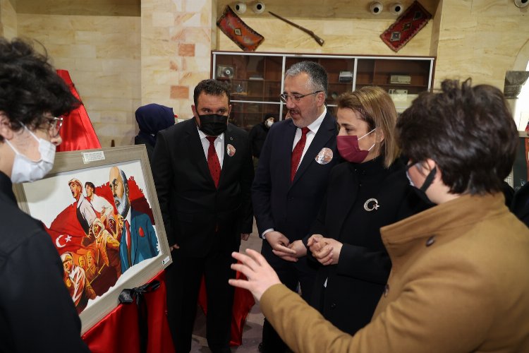 Nevşehir'de İstiklal Marşı kutlaması