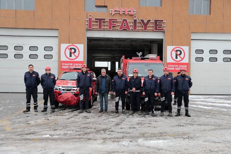 Nevşehir Belediyesi ekipleri deprem bölgesinde