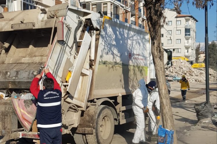 Nevşehir Belediyesi'nden deprem bölgesine ek takviye