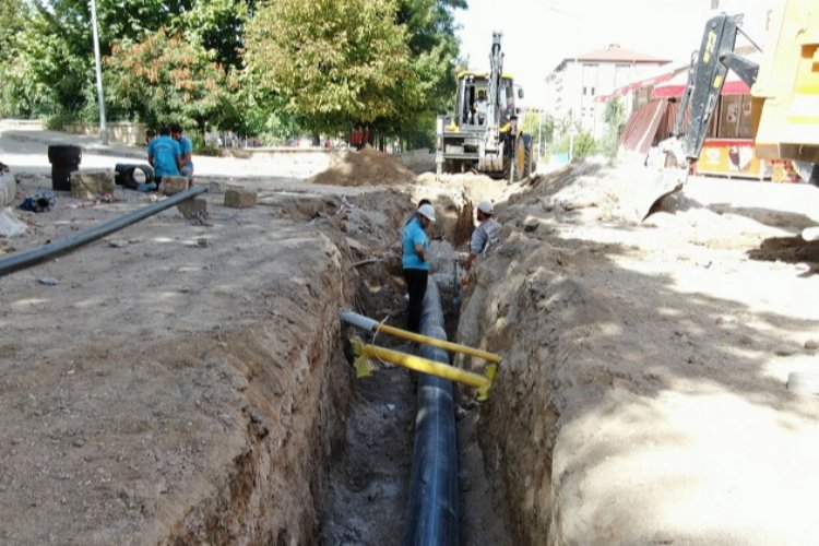 Nevşehir'de altyapı mesaisi tam gaz