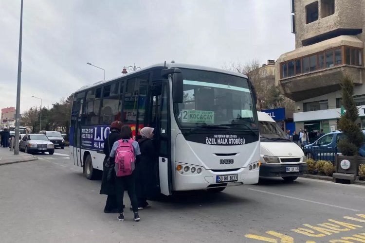 Nevşehir'de otobüs güzergahları değişti