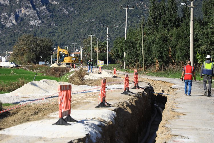 Ören’de altyapı çalışmalarına devam