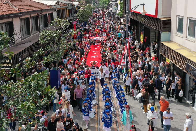 Osmangazi, miniklerle şenlendi  