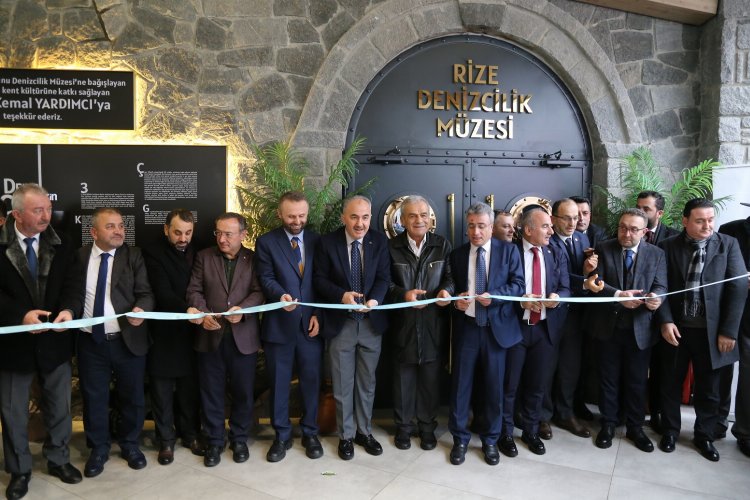 Rize'de Denizcilik Müzesi açıldı