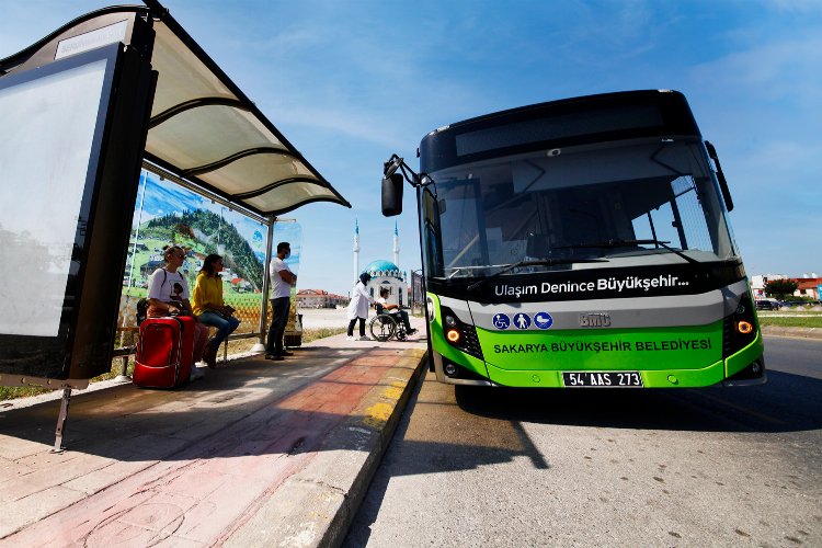 Sakarya'da otobüsler bayramın 4 günü de ücretsiz