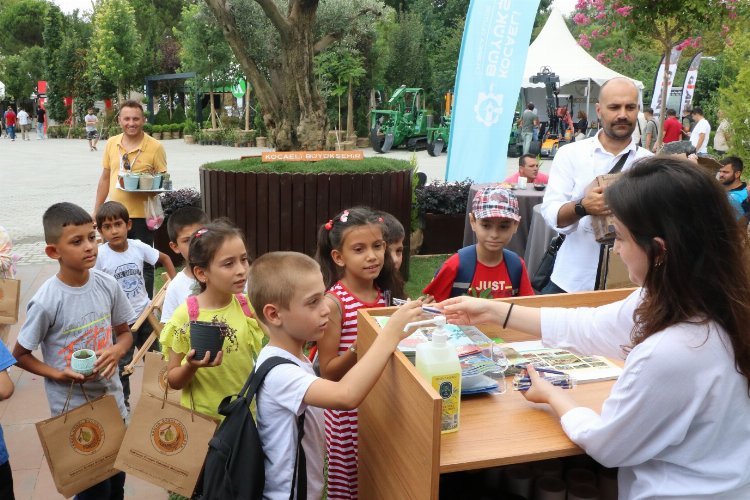 Sakarya'daki peyzaj fuarında Kocaeli ilgisi