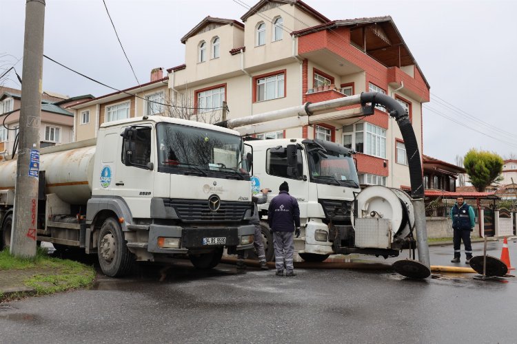 Sakarya'nın altyapı hattında bakım ve onarım çalışması