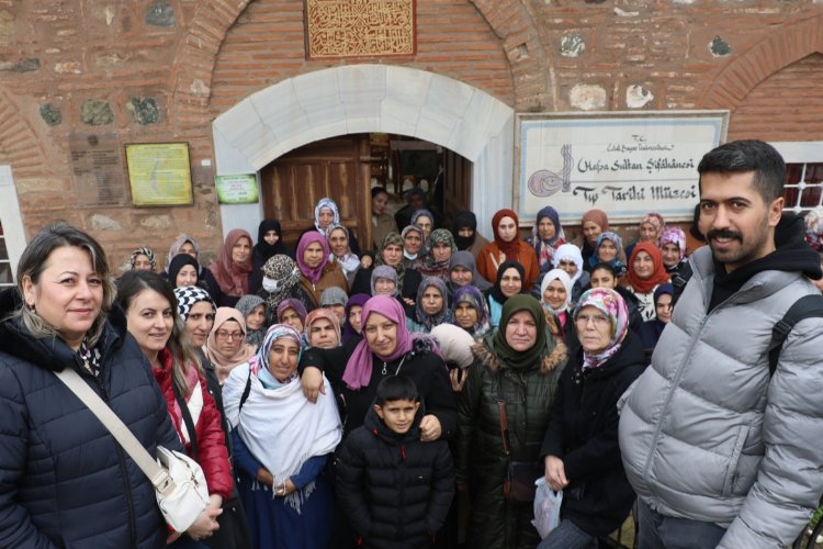 Saruhanlı kadınlardan Manisa'ya ziyaret