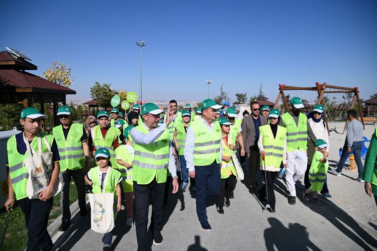 Selçuklu Seyir Tepesi'nden temizlik farkındalığı