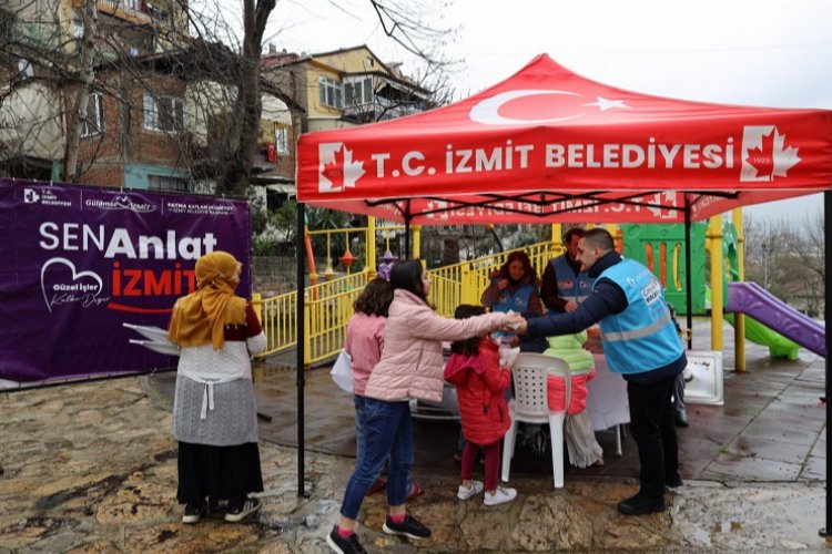 Sen Anlat İzmit Terzibayırı’nda vatandaşları dinledi