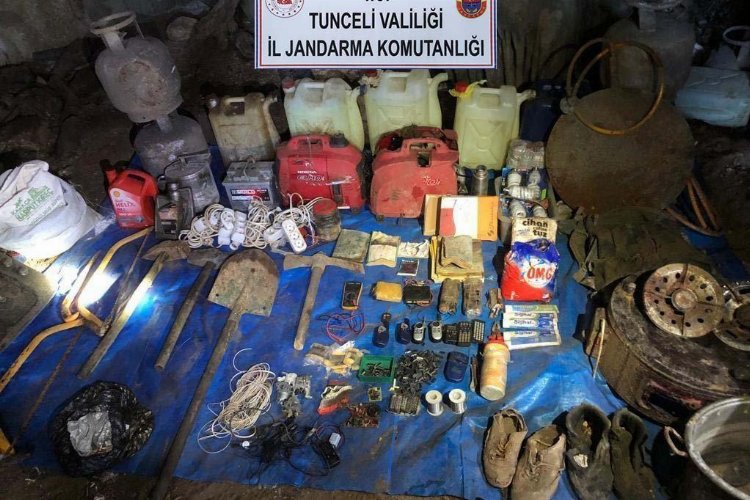 Sonbahar Kış Ablukası'nda Tunceli'de 14 sığınağa imha!