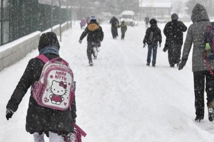 İstanbul'da okullara kar tatili