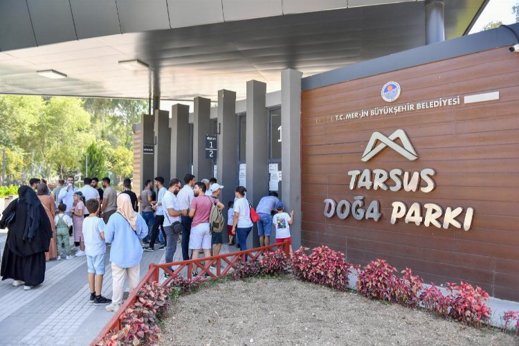 Tarsus Doğa Parkı'na ziyaretçi akını