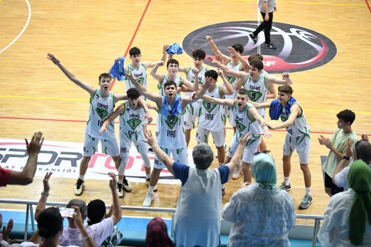 TOFAŞ U16 Erkekler Türkı̇ye Şampı̇yonası'nda çeyrek finalde