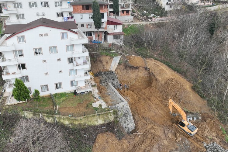 Toprak kayan alan güvenli hale getirildi