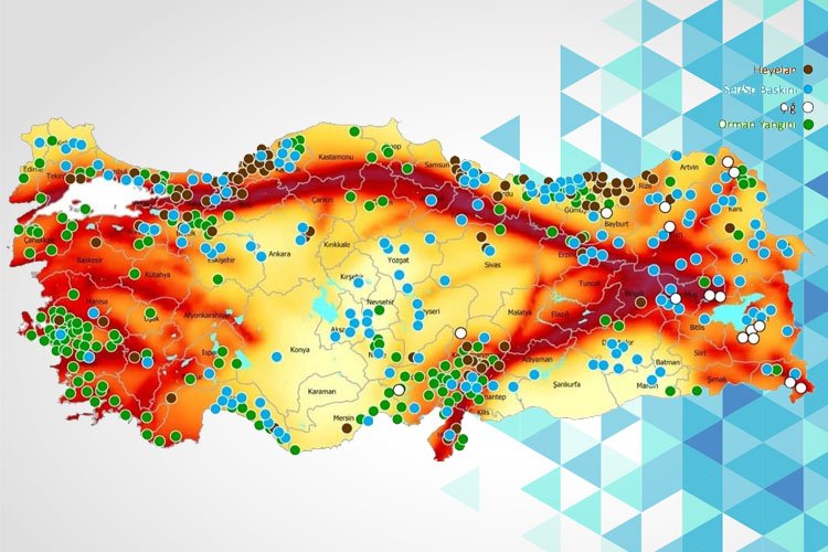 Türkiye’nin 'Afet Risk Haritası' çıkarıldı