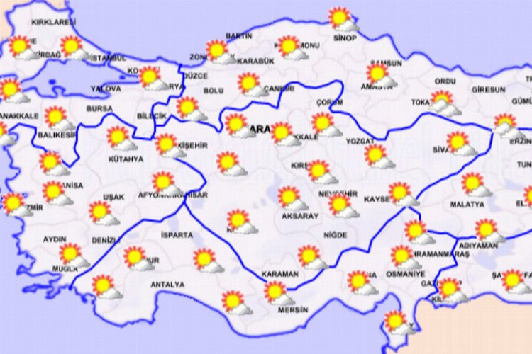 Türkiye’de bugün hava nasıl olacak?