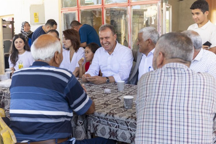 Vahap Seçer'den Erdemli buluşma