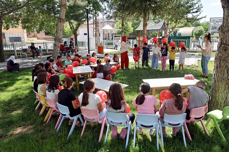 Yaz geldi, Gezici Kütüphane Talas’ta yollara düştü