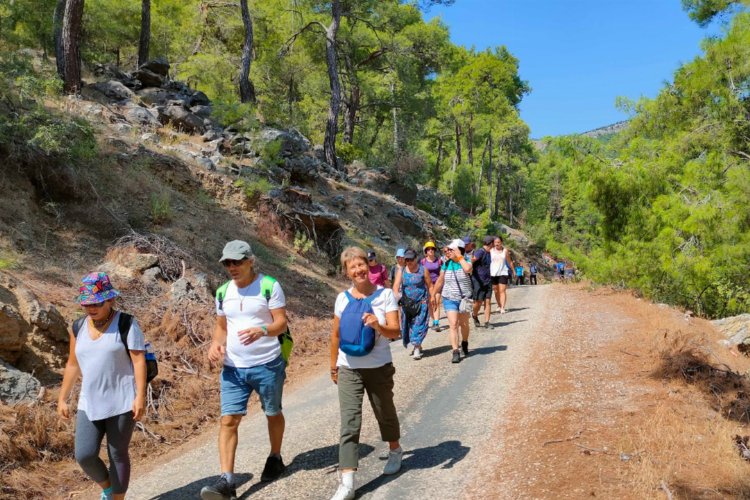 Yeşilçam yolunda doğa yürüyüşü