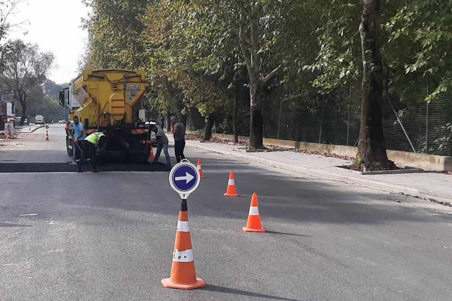 Yollarda öncelik yaya ve araç güvenliği