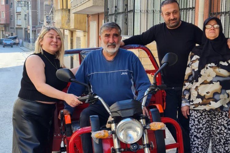 İzmir Buca'da motosikleti çalınmıştı, İZTUMED yardıma yetişti