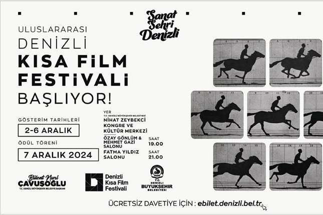 Uluslararası Denizli Kısa Film Festivali biletlerine yoğun ilgi