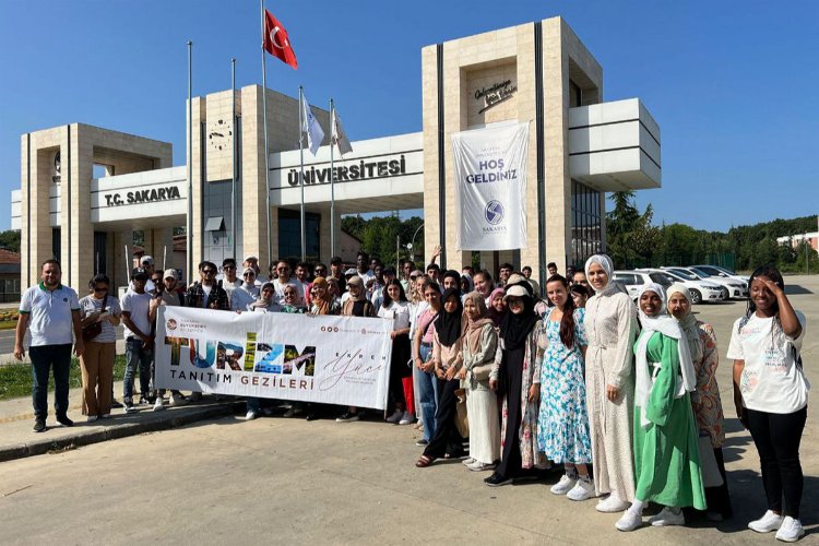 Uluslararası öğrenciler Sakarya'da doğa ve tarih yolculuğunda