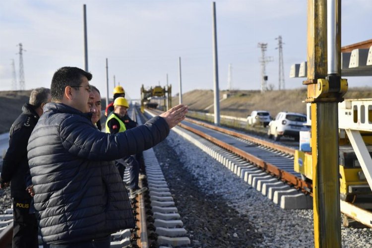 Vali Kırbıyık'tan Kapıkule-Halkalı Tren Hattı'na inceleme