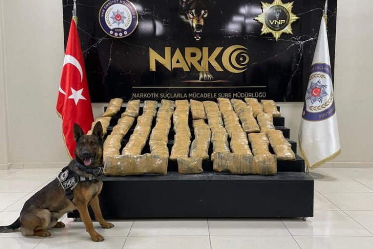 Van'da 114 kilo 900 gram eroin ele geçirildi