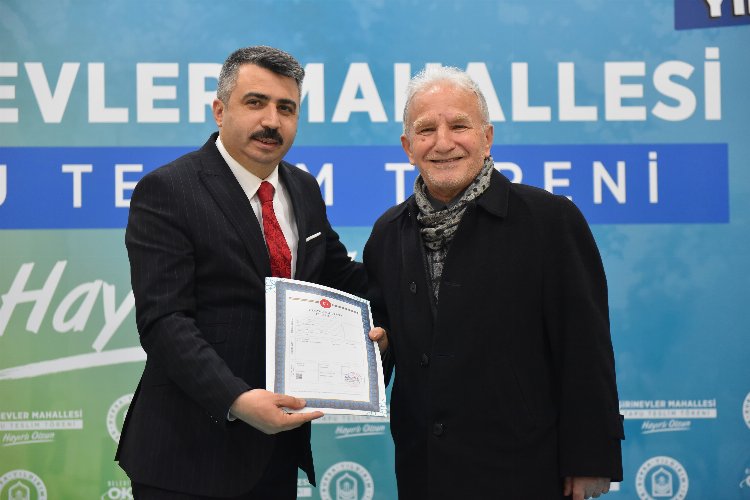 Yıldırım'da imar tasarrufu